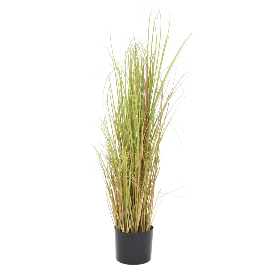 vidaXL Artificial Plant Decor Faux Grass Plant Fake Plant Potted Indoor 37.4"