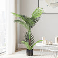Artiss 100cm Artificial Palm Tree Faux Trees Indoor Decor Artificial Plants Lifelike Plant-0